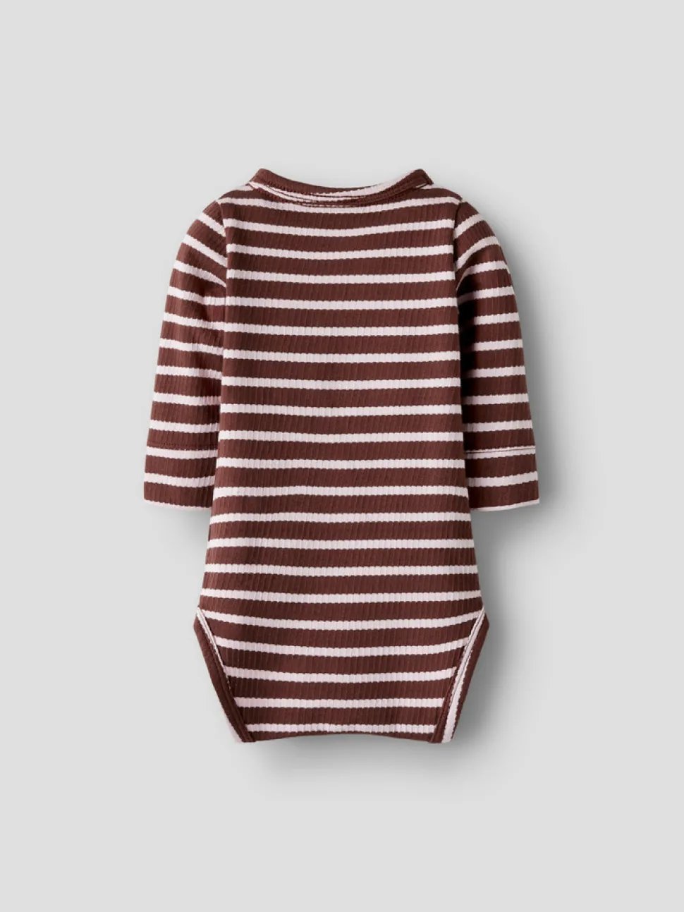 Kattie Langærmet Wrap Body - Bleached Mauve