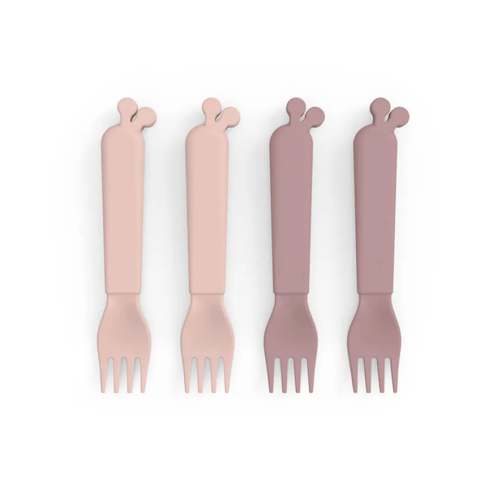 Kiddish gafler 4 stk. Raffi - pudder