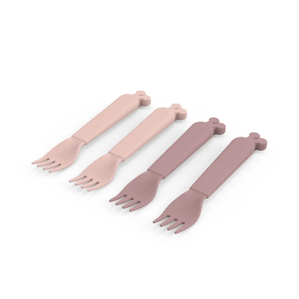 Kiddish gafler 4 stk. Raffi - pudder