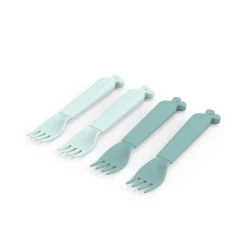 Kiddish gafler 4 stk. Raffi - blå