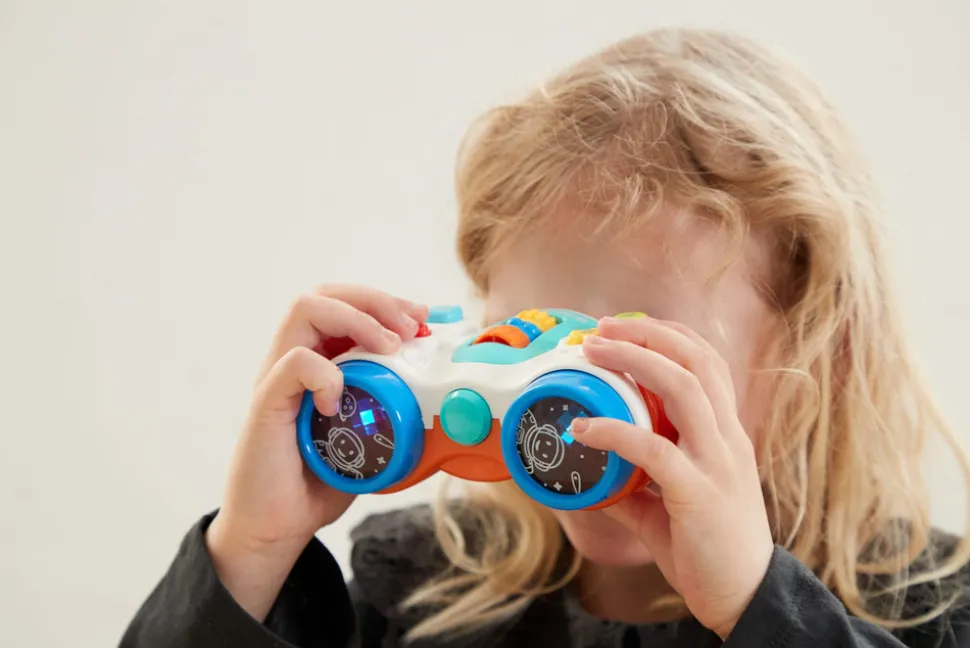 Kikkert m. lys & lyd