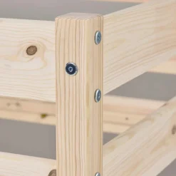 Køjeseng inkl. bund, Eco comfort 90x200 cm. - Natur