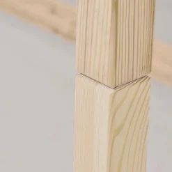 Køjeseng inkl. bund, Eco comfort 90x200 cm. - Natur