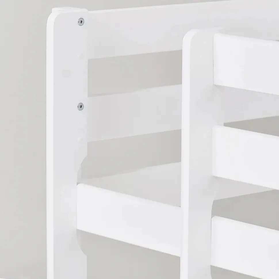 Køjeseng inkl. bund, Eco comfort 70x160 cm. - Hvid