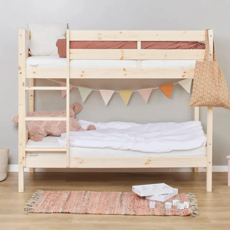 Køjeseng inkl. bund, Eco comfort 70x160 cm. - Natur