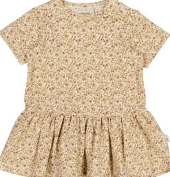 Kjole Birthe - eggshell flowers