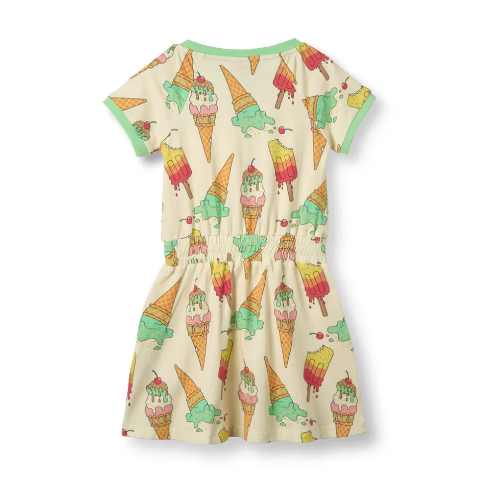 Kjole kortærmet - Marsmallow