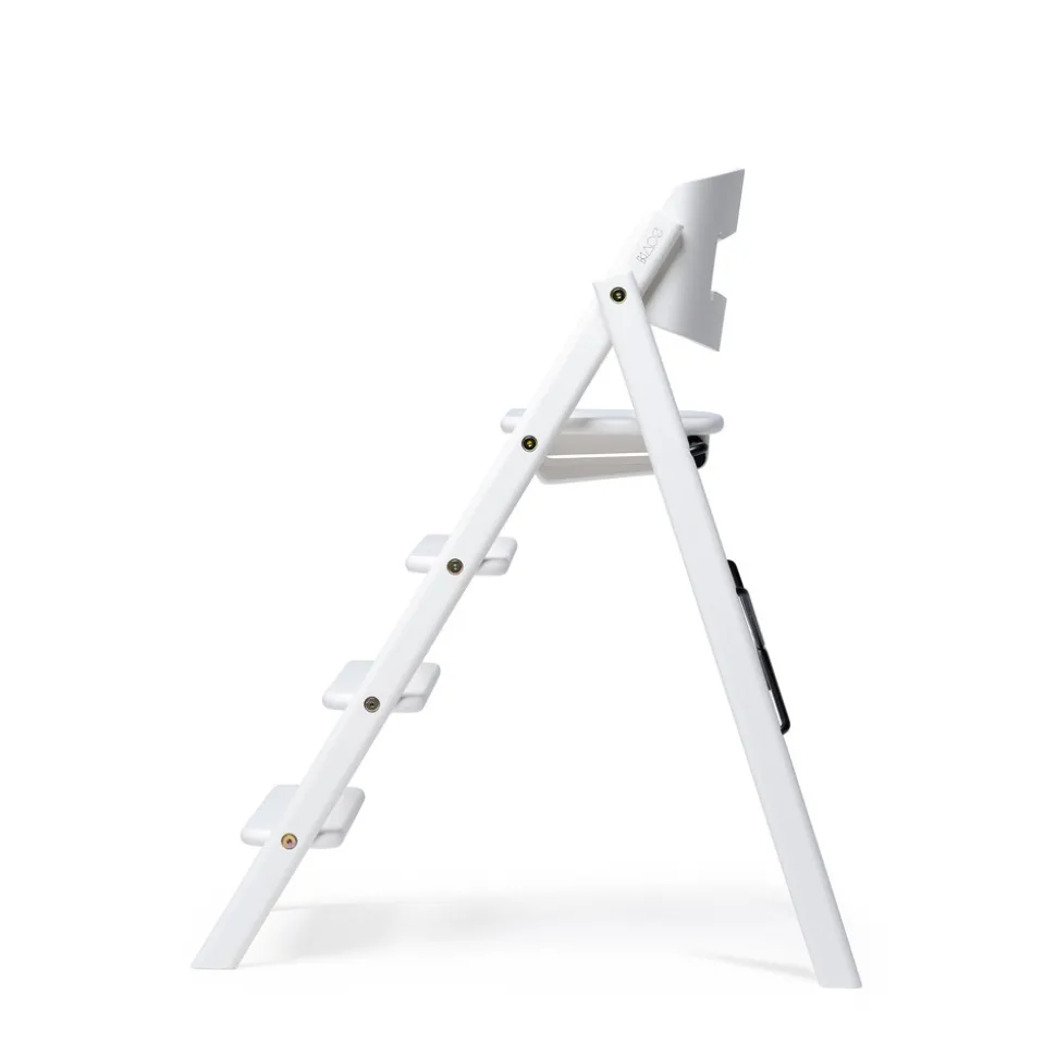 Klapp højstol foldbar - bøg hvid