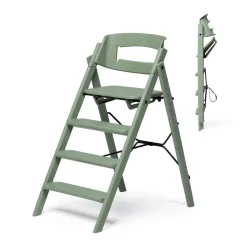 Klapp højstol foldbar - Genbrugsplast, grøn
