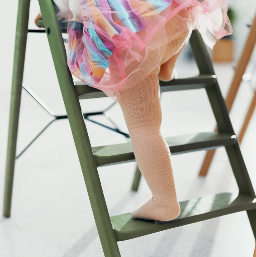 Klapp højstol foldbar - Genbrugsplast, grøn