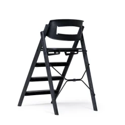 Klapp højstol foldbar - Genbrugsplast, sort