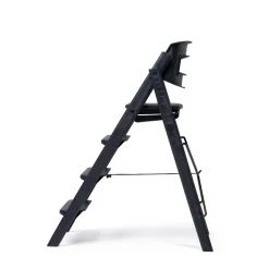 Klapp højstol foldbar - Genbrugsplast, sort