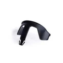 Klapp højstol foldbar genbrugsplast inkl. bøjle og bakke - sort