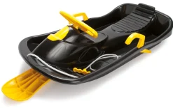 Kælk slæde med styr sort 95 cm.