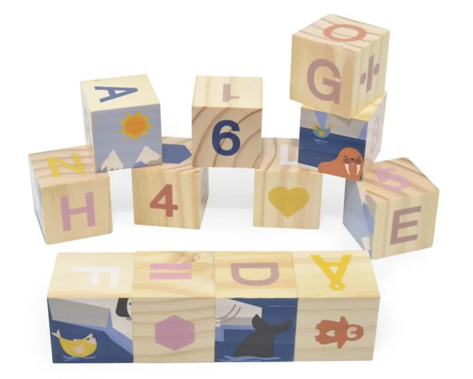 Klodser med Bogstaver - FSC®