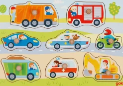 Knoppuslespil, Køretøjer