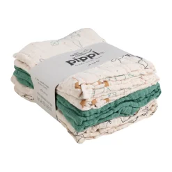 Øko. stofbleer (6-pak) - Deep Lichen Green