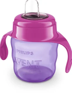 Kop med blød drikketud, 200 ml. - Lilla