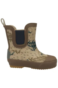 Kort vinter Gummistøvle - AOP - Coriander