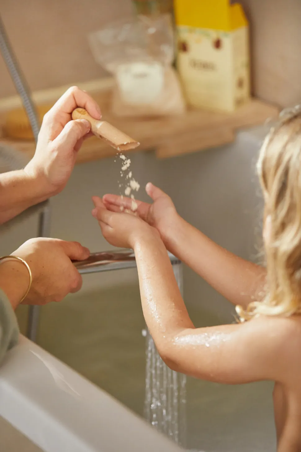 Kraes Babybad med havre/kokos 200 g.