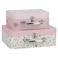 Kuffertsæt Fairy Garden pink