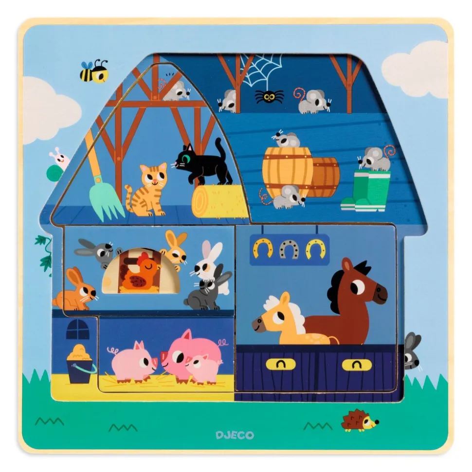 3-lags puslespil, Hos Moo