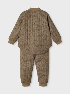 Lajuno quiltet sæt - Chinchilla