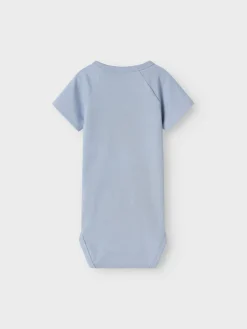 Lalo tab kortærmet slim body - ZEN BLUE