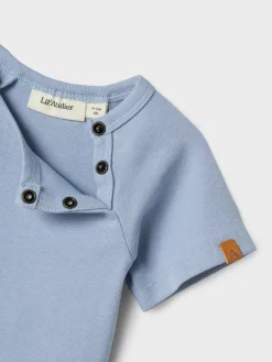 Lalo tab kortærmet slim body - ZEN BLUE