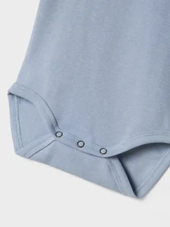 Lalo tab kortærmet slim body - ZEN BLUE