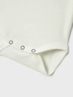 Lalo tab kortærmet slim body - COCO MILK