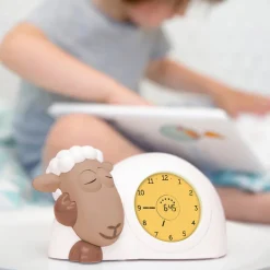 Lampe/Sleep Trainer Sam - Brun