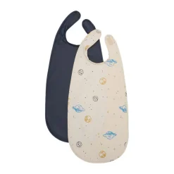 Lang hagesmæk PU (2-pak) - Dark Navy