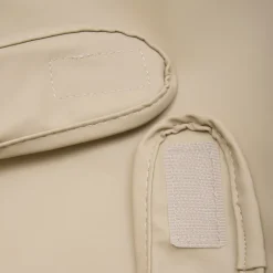 Lang PU hagesmæk white pepper