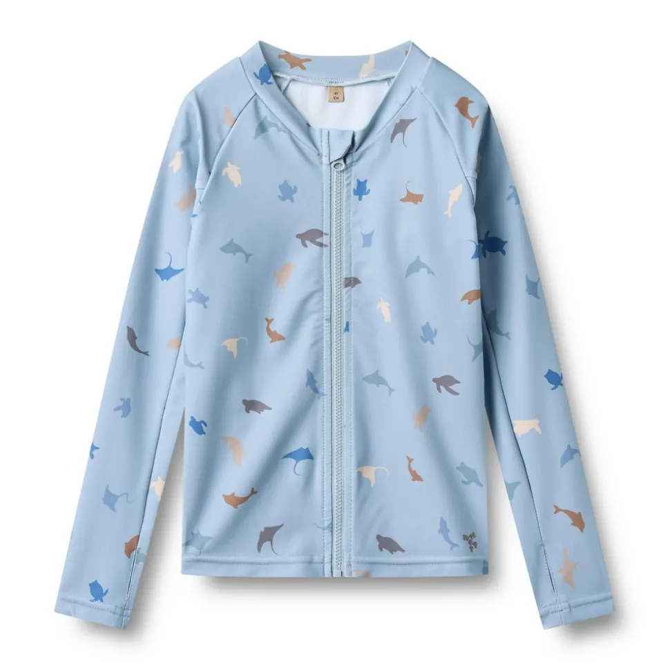 Langærmet Bade T-shirt Ada - 1235