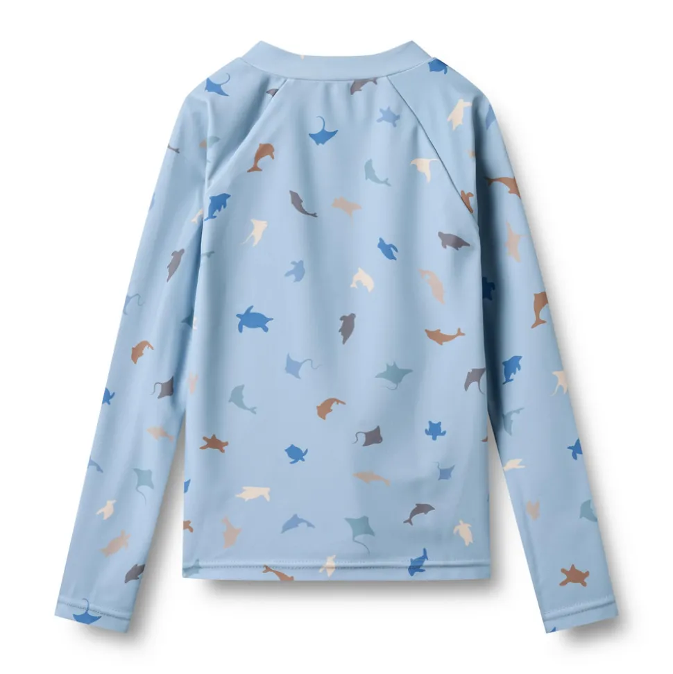 Langærmet Bade T-shirt Ada - 1235