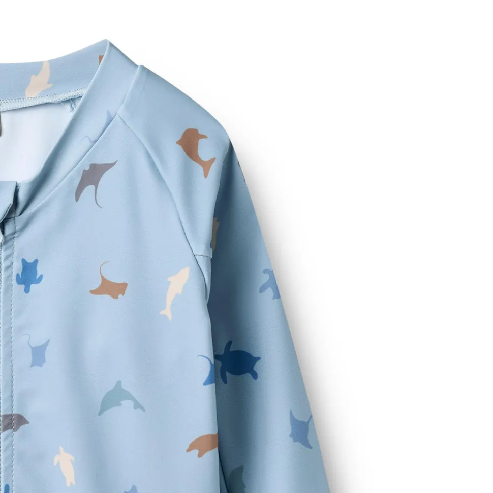 Langærmet Bade T-shirt Ada - 1235