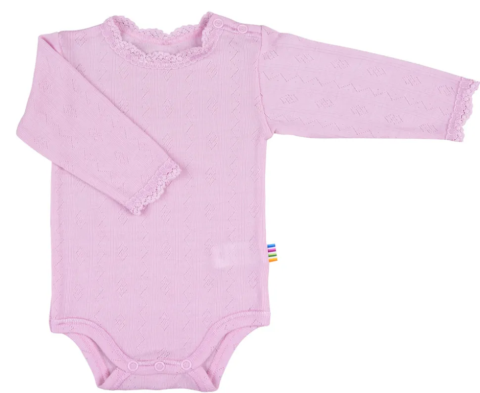 Langærmet Body - LYSERØD