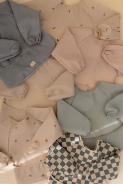 Langærmet Spisesmæk - Blush