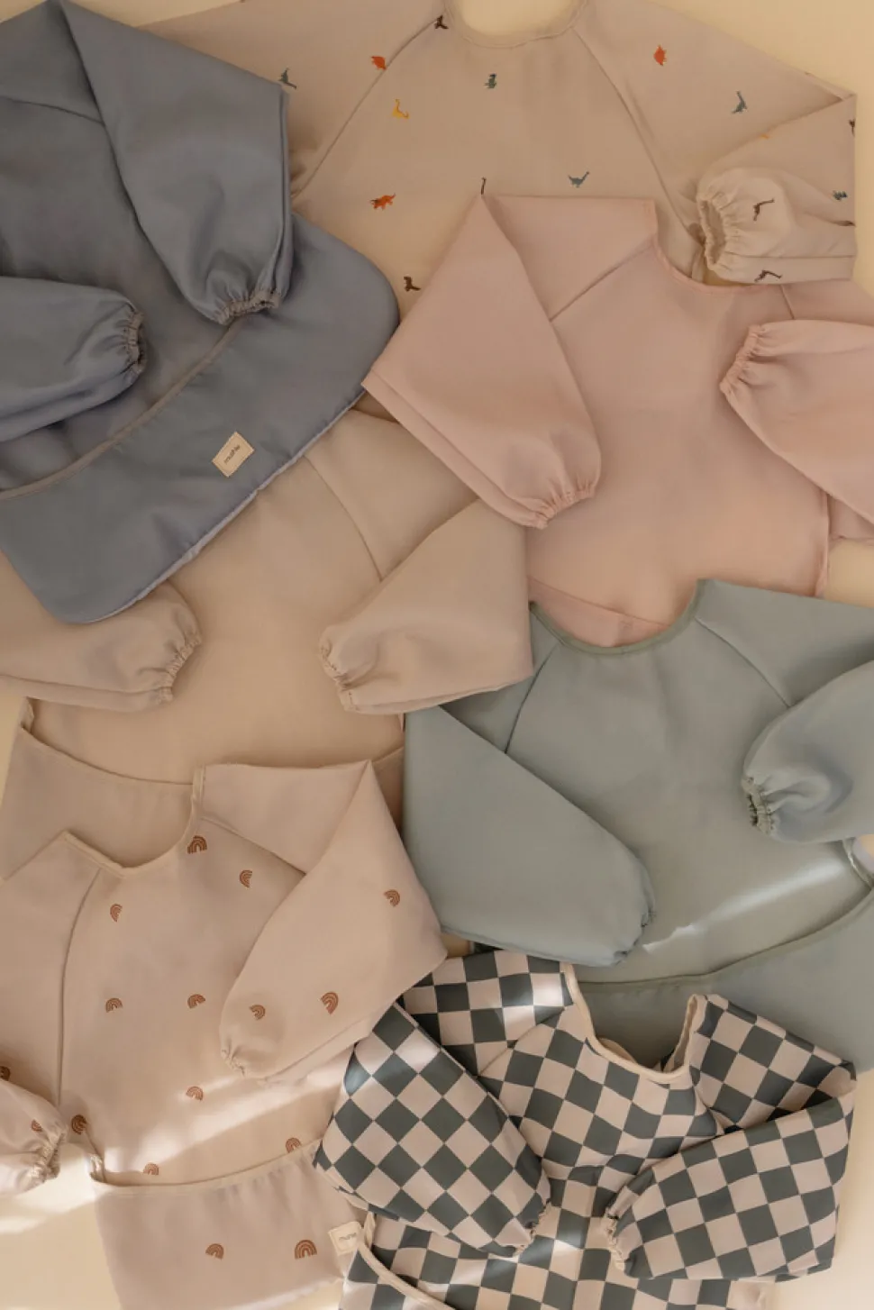 Langærmet Spisesmæk - Dinos