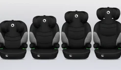 Lars i-size - black grey