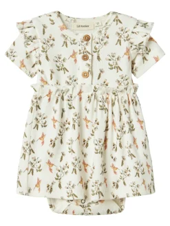 Lavo eki kortærmet body kjole - COCO MILK