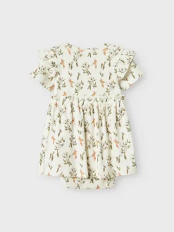 Lavo eki kortærmet body kjole - COCO MILK