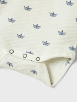 Lavo eni kortærmet slim body - COCO MILK