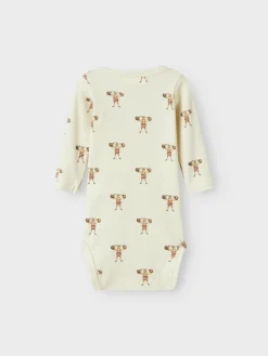 Lavo Enk Langærmet Body - Turtledove