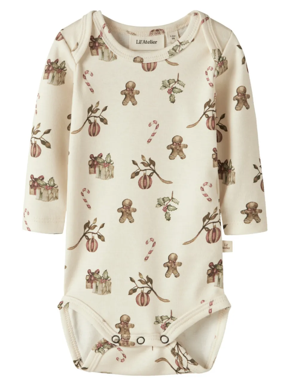 Layo Gis Langærmet Body - Turtledove