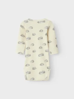 Layo Kim Langærmet Slim Body - TURTLEDOVE