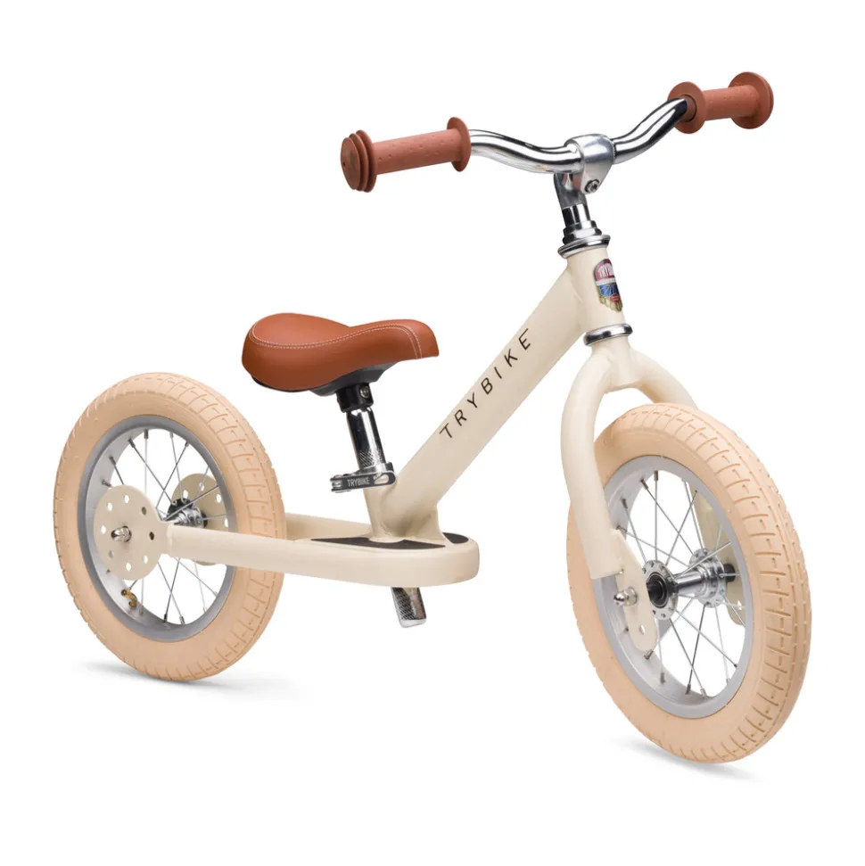 Løbecykel, 2 hjulet, Vintage Creme