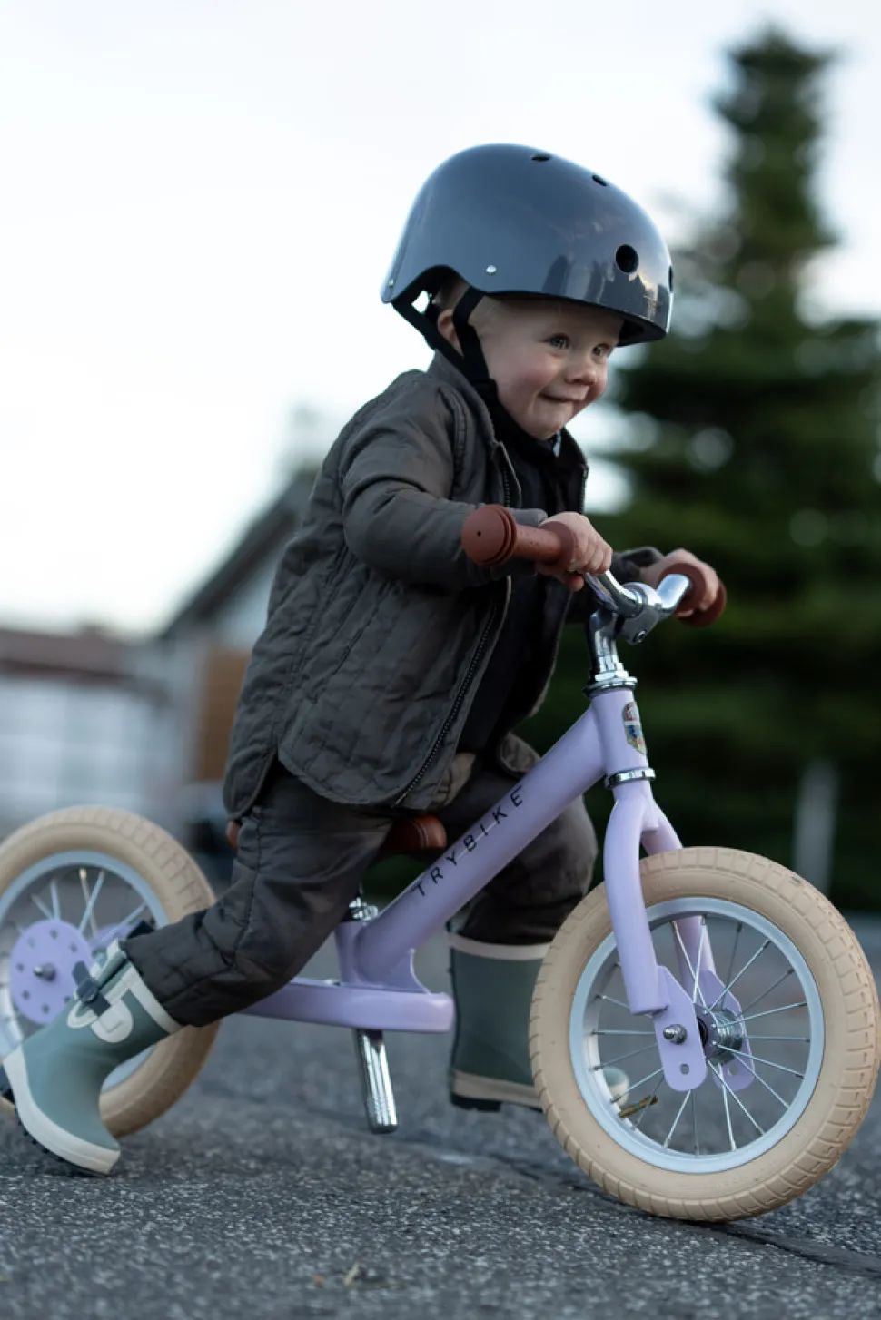 Løbecykel, 2 hjulet, Vintage Lilla