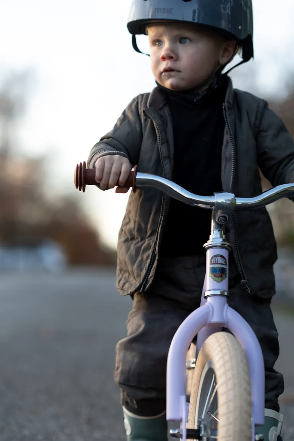 Løbecykel, 2 hjulet, Vintage Lilla